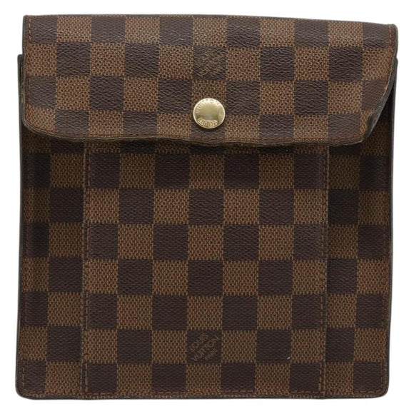 LOUIS VUITTON Damier Ebene Pimlico Shoulder Bag N45272 LV Auth bs35537
