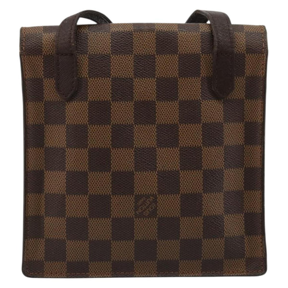 LOUIS VUITTON Damier Ebene Pimlico Shoulder Bag N45272 LV Auth bs35537