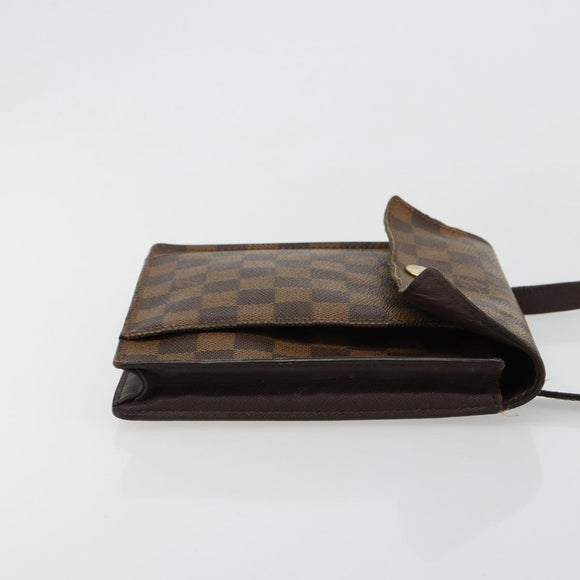 LOUIS VUITTON Damier Ebene Pimlico Shoulder Bag N45272 LV Auth bs35537
