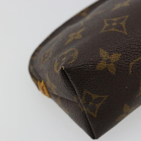 LOUIS VUITTON Monogram Pochette Cosmetic PM Pouch M43998 LV Auth bs35538