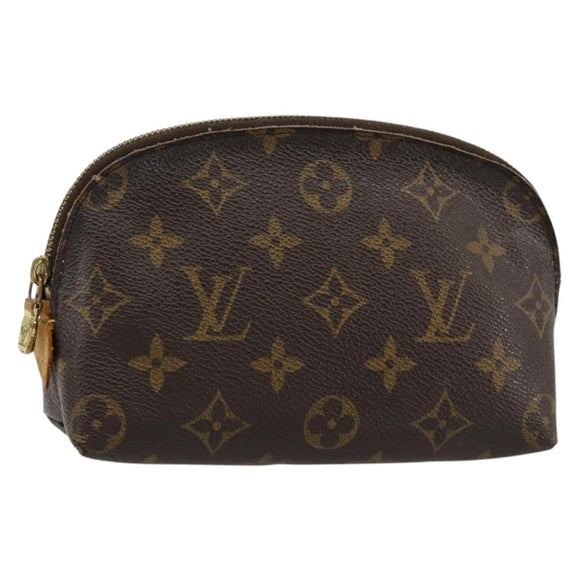 LOUIS VUITTON Monogram Pochette Cosmetic PM Pouch M43998 LV Auth bs35538