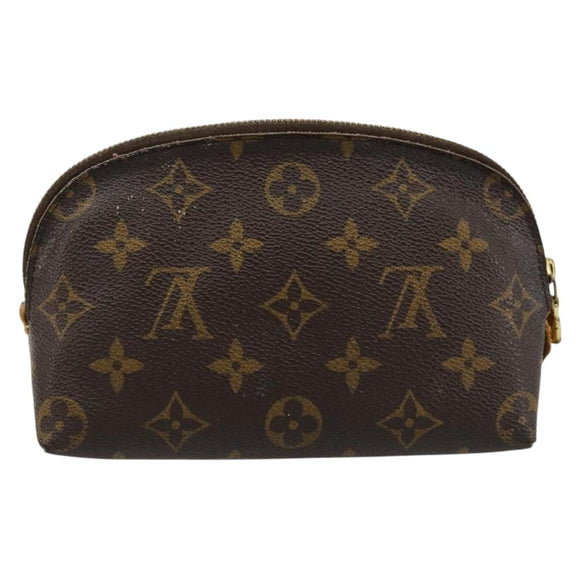LOUIS VUITTON Monogram Pochette Cosmetic PM Pouch M43998 LV Auth bs35538