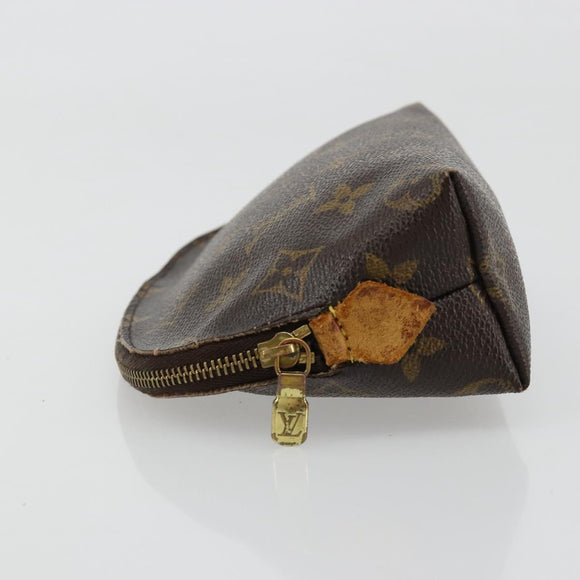 LOUIS VUITTON Monogram Pochette Cosmetic PM Pouch M43998 LV Auth bs35538