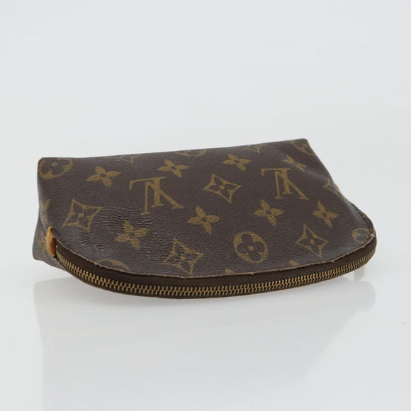 LOUIS VUITTON Monogram Pochette Cosmetic PM Pouch M43998 LV Auth bs35538