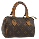 LOUIS VUITTON Monogram Mini Speedy Hand Bag M41534 LV Auth bs35539-1