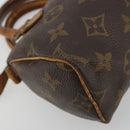 LOUIS VUITTON Monogram Mini Speedy Hand Bag M41534 LV Auth bs35539-16