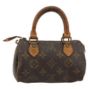 LOUIS VUITTON Monogram Mini Speedy Hand Bag M41534 LV Auth bs35539-2