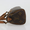 LOUIS VUITTON Monogram Mini Speedy Hand Bag M41534 LV Auth bs35539-4