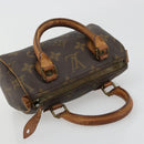 LOUIS VUITTON Monogram Mini Speedy Hand Bag M41534 LV Auth bs35539-6