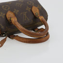 LOUIS VUITTON Monogram Mini Speedy Hand Bag M41534 LV Auth bs35539-7