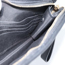 CHANEL Clutch Bag Vinyl Black Gold CC Auth bs35542V-19
