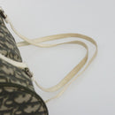 Christian Dior Trotter Canvas Hand Bag Nylon Khaki Silver Auth bs35543-8