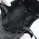 CHANEL Matelasse Tote Bag Coated Canvas Black Gold CC Auth bs35544-6