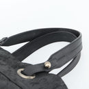 CHANEL Matelasse Tote Bag Coated Canvas Black Gold CC Auth bs35544-8