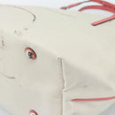 LOUIS VUITTON Cabas MM Tote Bag Canvas White M94502 LV Auth bs35545-12