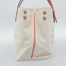 LOUIS VUITTON Cabas MM Tote Bag Canvas White M94502 LV Auth bs35545-4