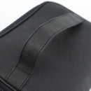 Gianni Versace Vanity Hand Bag Leather Black Gold Auth bs35548-7