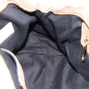 Chloe Etel Hand Bag Leather 2way Beige Gold Auth bs35549-22