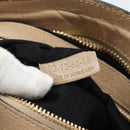 Chloe Etel Hand Bag Leather 2way Beige Gold Auth bs35549-12
