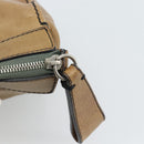 Chloe Hand Bag Leather Brown Silver Auth bs35550-16