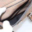 Chloe Hand Bag Leather Brown Silver Auth bs35550-24