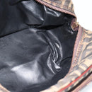 FENDI Zucca Canvas Clutch Bag Black Brown Auth bs35551-17