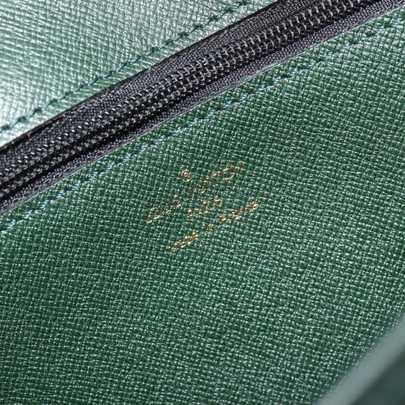 LOUIS VUITTON Taiga Leather Volga Briefcase Epicea M30204 LV Auth bs35553