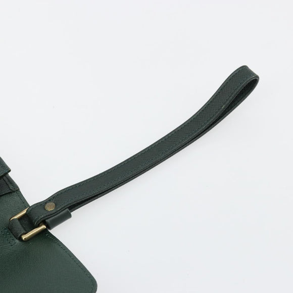 LOUIS VUITTON Taiga Pochette Kourad Clutch Bag Epicea M30194 LV Auth bs35554