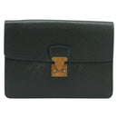 LOUIS VUITTON Taiga Pochette Kourad Clutch Bag Epicea M30194 LV Auth bs35554-13