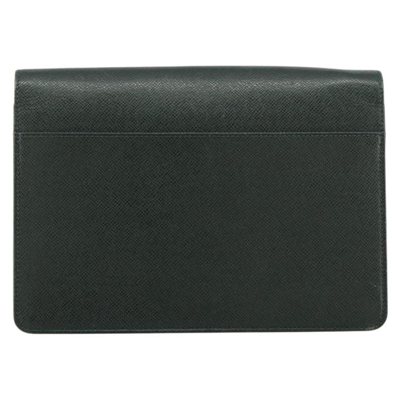 LOUIS VUITTON Taiga Pochette Kourad Clutch Bag Epicea M30194 LV Auth bs35554
