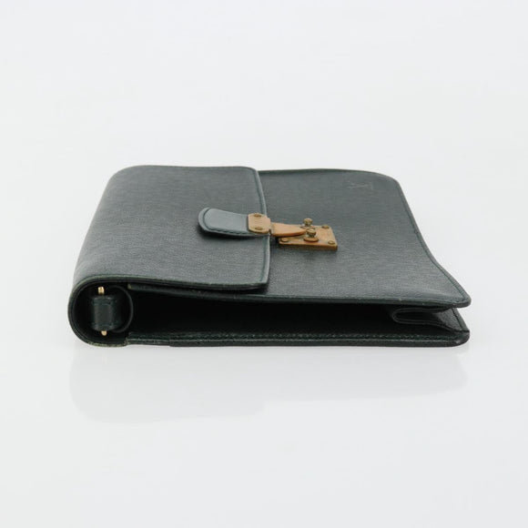 LOUIS VUITTON Taiga Pochette Kourad Clutch Bag Epicea M30194 LV Auth bs35554