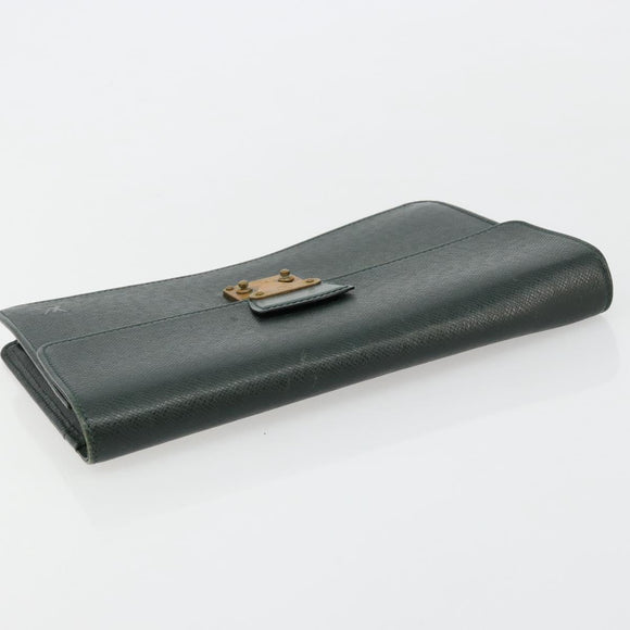 LOUIS VUITTON Taiga Pochette Kourad Clutch Bag Epicea M30194 LV Auth bs35554