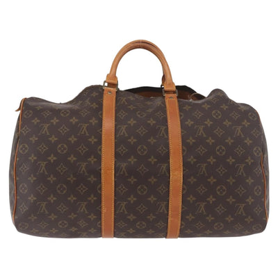 LOUIS VUITTON Monogram Keepall 50 Boston Bag M41426 LV Auth bs35556 - 0