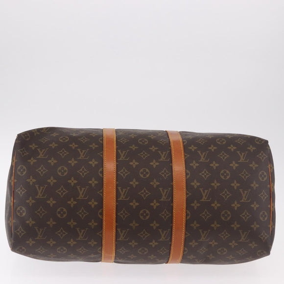 LOUIS VUITTON Monogram Keepall 50 Boston Bag M41426 LV Auth bs35556