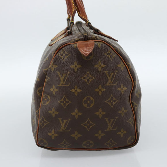 LOUIS VUITTON Monogram Speedy 30 Hand Bag M41526 LV Auth bs35557