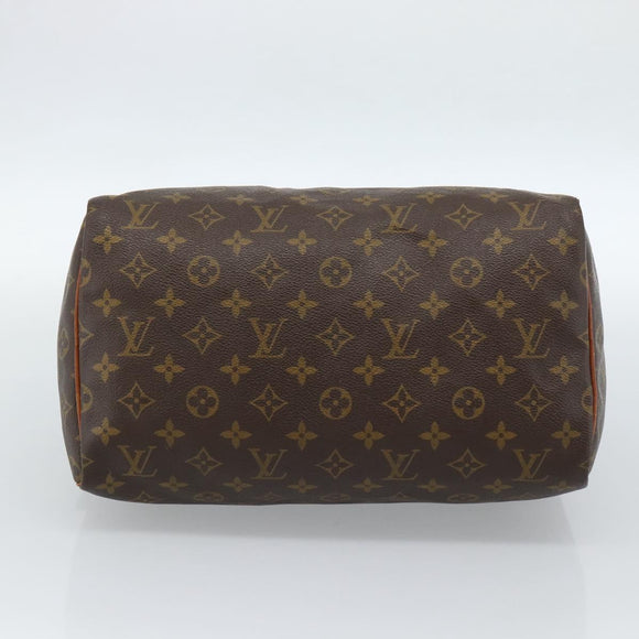 LOUIS VUITTON Monogram Speedy 30 Hand Bag M41526 LV Auth bs35557
