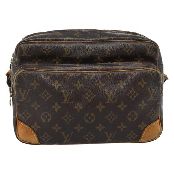 LOUIS VUITTON Monogram Nile Shoulder Bag M45244 LV Auth bs35559