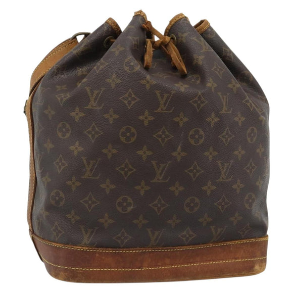LOUIS VUITTON Monogram Noe Shoulder Bag M42224 LV Auth bs35560