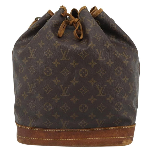 LOUIS VUITTON Monogram Noe Shoulder Bag M42224 LV Auth bs35560