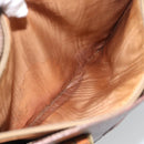 CELINE Macadam Canvas Tote Bag PVC Leather Brown Gold Auth bs35562-20