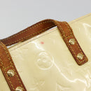 LOUIS VUITTON Monogram Vernis Reade PM Hand Bag Perle M91336 LV Auth bs35563-18