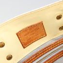 LOUIS VUITTON Monogram Vernis Reade PM Hand Bag Perle M91336 LV Auth bs35563-19