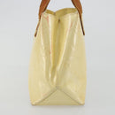 LOUIS VUITTON Monogram Vernis Reade PM Hand Bag Perle M91336 LV Auth bs35563-3