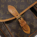 LOUIS VUITTON Monogram Gibeciere MM Shoulder Bag M42247 LV Auth bs35565-17