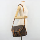 LOUIS VUITTON Monogram Gibeciere MM Shoulder Bag M42247 LV Auth bs35565-23