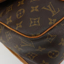 LOUIS VUITTON Monogram Gibeciere GM Shoulder Bag M42246 LV Auth bs35566-15