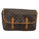 LOUIS VUITTON Monogram Gibeciere GM Shoulder Bag M42246 LV Auth bs35566-13