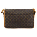 LOUIS VUITTON Monogram Gibeciere GM Shoulder Bag M42246 LV Auth bs35566-2