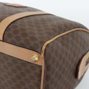CELINE Macadam Canvas Hand Bag PVC Leather Brown Gold Auth bs35569A-14