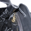 Salvatore Ferragamo Backpack Leather Black Gold Auth bs35571-21